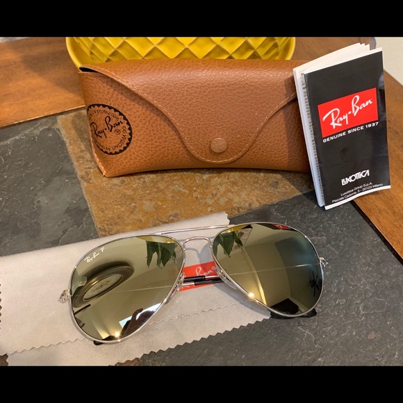 Ray-Ban Accessories - Rayban 3035 Silver/Gold Flash